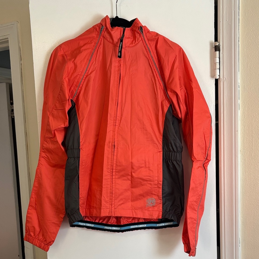Novara Red and Black Utility Jacket